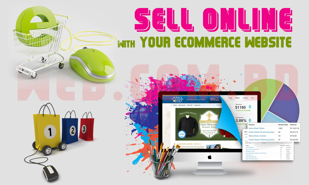 eCommerce website design from Bangladesh